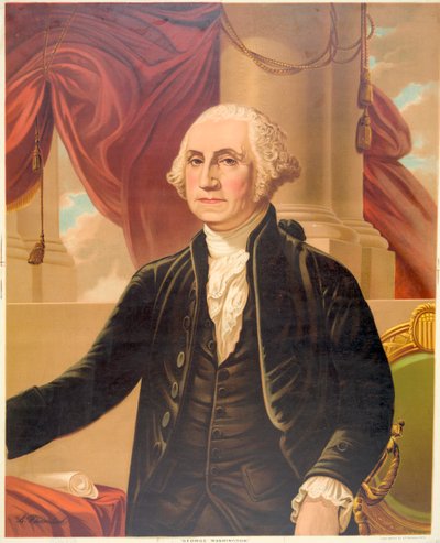 George Washington / A. Weidenbach. C1876. de Karl Augustus Weidenbach