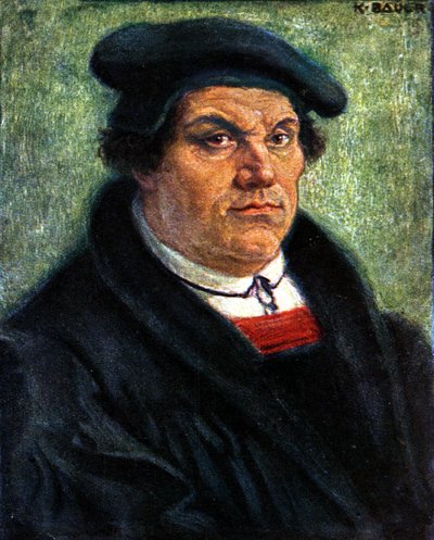 Martin Luther por Karl de Karl Bauer