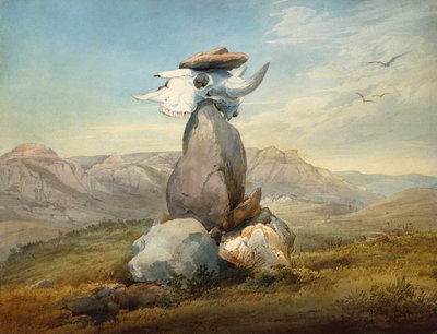 Sinal de Medicina Assinboin de Karl Bodmer