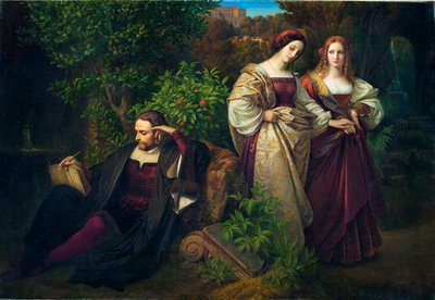 Torquato Tasso e os Dois Leonores de Karl Ferdinand Sohn