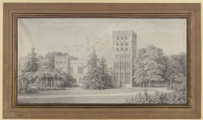 Berlim. Casa dos cavaleiros na Ilha dos Pavões. Vista de Karl Friedrich Schinkel