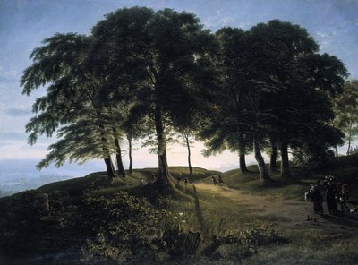 Manhã, 1813 de Karl Friedrich Schinkel