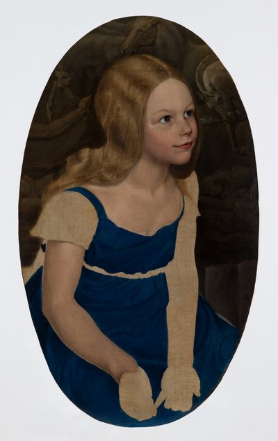 Retrato da filha do artista, Marie de Karl Friedrich Schinkel