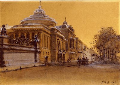O Teatro Panayev em São Petersburgo de Karl Geftler