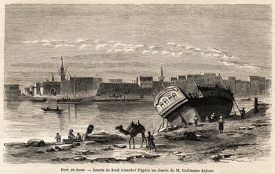 O porto de Suez de Karl Girardet