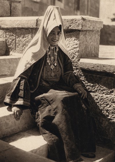 Belém, mulher casada de Belém (foto p/b) de Karl Grober