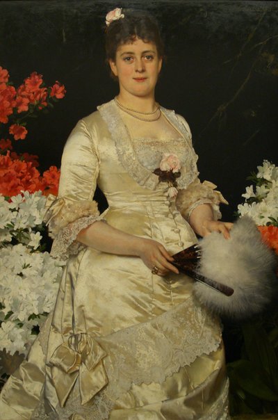 Alemão: Frau Hedwig Woworsky, geb. Heckmann Sra. Hedwig Woworsky, nascida Heckmann de Karl Gussow