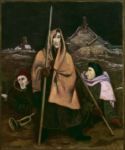 Os guardiões de Karl Hofer