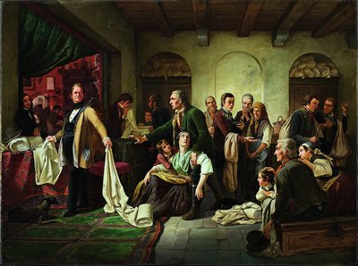 Os tecelões da Silésia de Karl Hübner