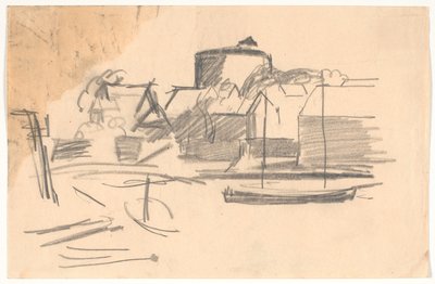O porto de Christiansø de Karl Isakson
