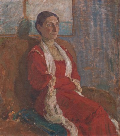 Retrato da Sra. Bertha Brandstrup de Karl Isakson