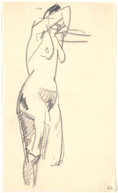 Modelo em pé de Karl Isakson