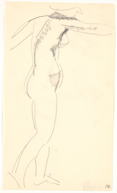 Modelo em pé de Karl Isakson