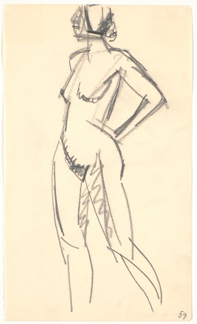Modelo em pé de Karl Isakson