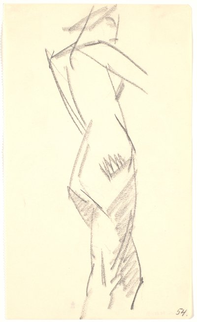 Modelo em pé de Karl Isakson