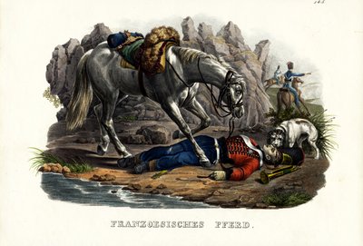 Cavalo Francês, 1824 de Karl Joseph Brodtmann