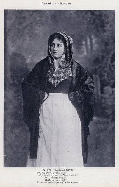 Colleens" irlandês (foto a p/b) de Karl Karlovich Piratsky