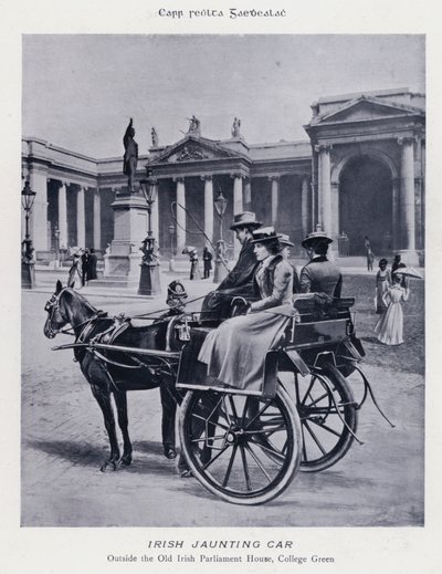 Irish Jaunting Car (foto a p/b) de Karl Karlovich Piratsky