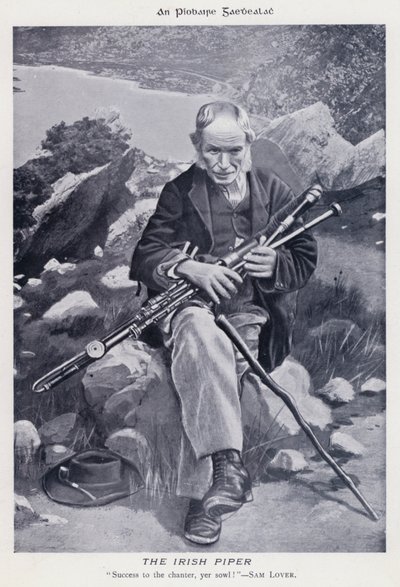 A flauta irlandesa (foto a p/b) de Karl Karlovich Piratsky