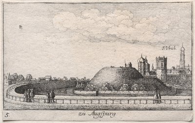 Alguns lugares interessantes...: Placa 5, Augsburg de Karl Ludwig Bernhard Buchhorn