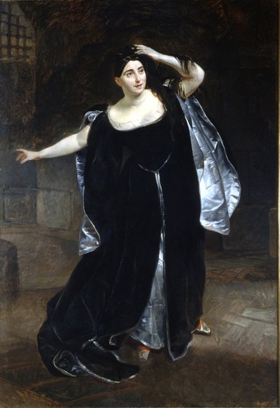 Giuditta Pasta (1797-1865) e "Anne Boleyn" (Anne ou Ann Bolin e Anne Bullen de Karl Pavlovich Bryullov