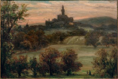 Paisagem com vista para Kronberg de Karl Peter Burnitz