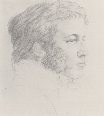 Retrato de Johann Carl Eggers (1787-1863) de Karl Philipp Fohr
