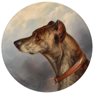 Hundeportrait de Karl Reichert