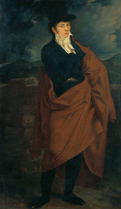 Auto-retrato em figura inteira de Karl Russ