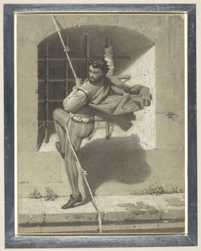 Benvenuto Cellini foge do Castel Sant