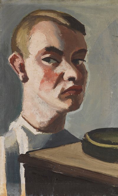 Auto-retrato, c. 1920 de Karl Tratt