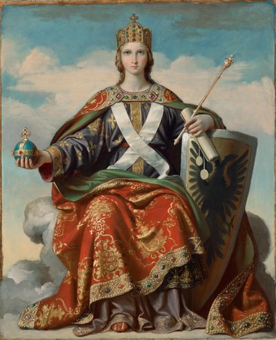 Alegoria do poder de Karl von Blaas
