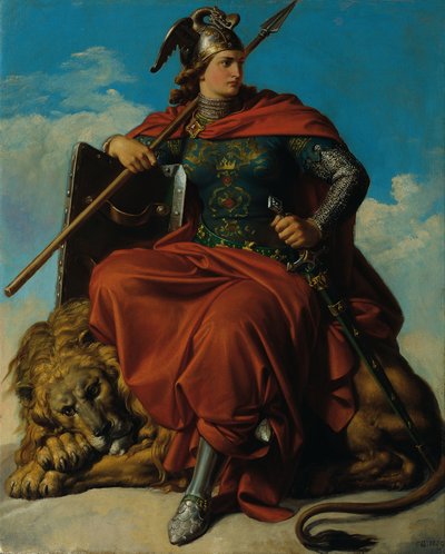 Alegoria da bravura de Karl von Blaas