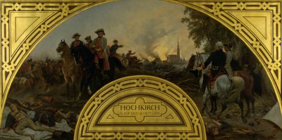 O Raid em Hochkirch 1758 de Karl von Blaas