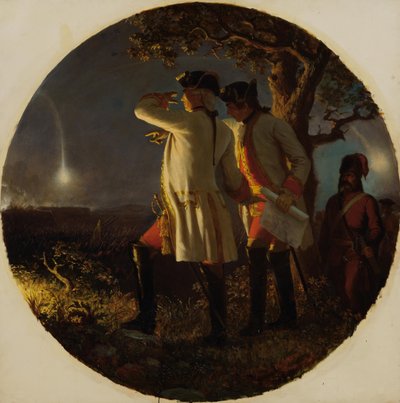 O assalto a Schweidnitz em 1761 de Karl von Blaas