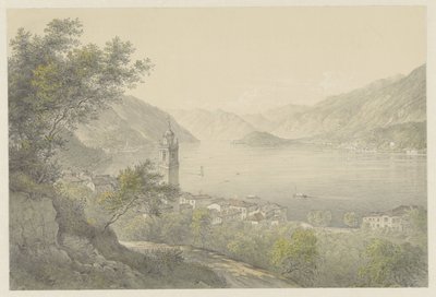 Bellagio, no Lago Como de Karoly Lajos Libay