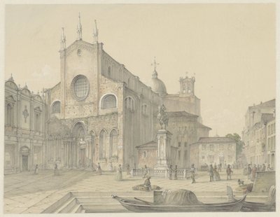 Venetië: S. Giovanni & Paolo de Karoly Lajos Libay