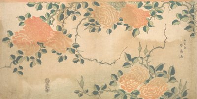 rosas ca. 1810. de Kashosai Shunsen