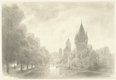 Muralha da cidade com torres de Kasparus Karsen (possibly)
