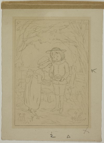 Descoberta do ninho de pássaro de Kate Greenaway