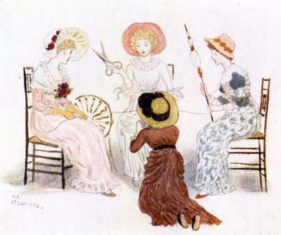"Kate Greenaway antes do destino de Kate Greenaway