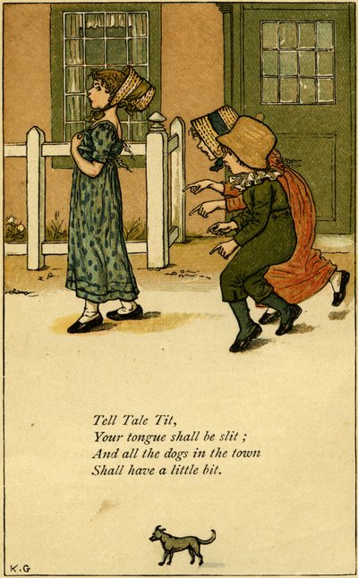 Viveiro Tell Tale Tit de Kate Greenaway