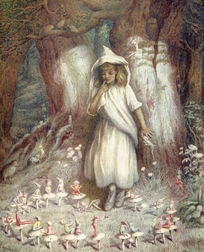 O anel elfo por Kate Greenaway. de Kate Greenaway