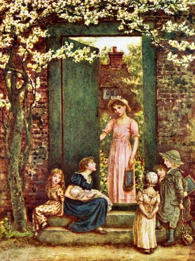 A porta aberta por Kate Greenaway de Kate Greenaway