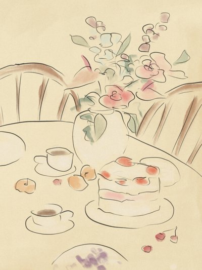 Chá e Rosas de Katharina Puritscher