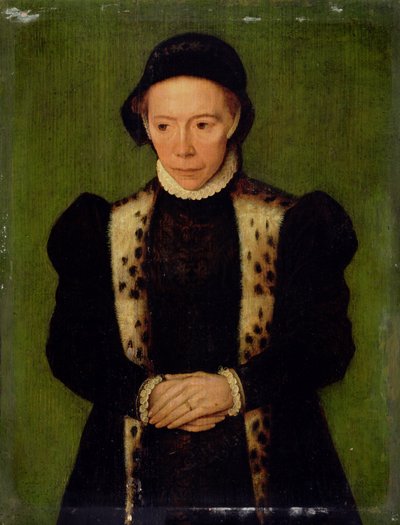 Retrato de uma mulher de Katharina van Hemessen