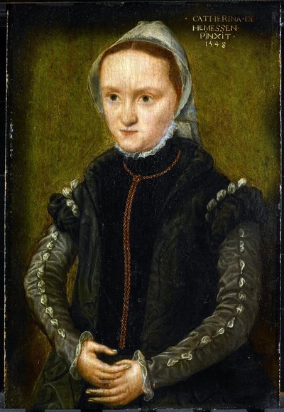 Retrato de uma Mulher, provavelmente um Auto-retrato de Katharina van Hemessen
