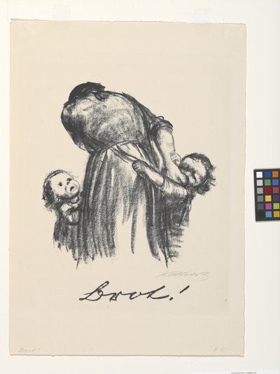 Brot! de Käthe Kollwitz