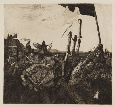 Revolta, 1899 de Käthe Kollwitz