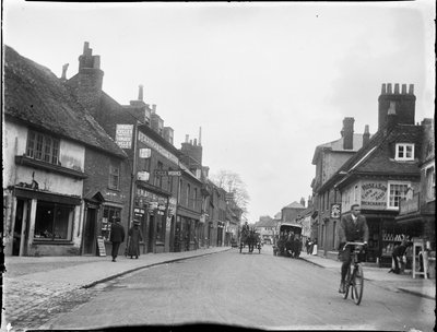 East Street, Farnham, Waverley, Surrey, 25/05/1909 (foto a p/b) de Katherine Jean Macfee